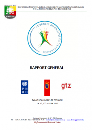 Rapport de la 1ère édition des JBE - 