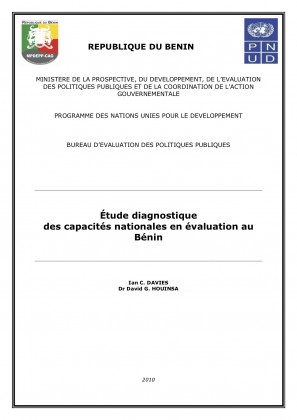 Rapport de l'étude diagnostique sur les capacités nationales en évaluation